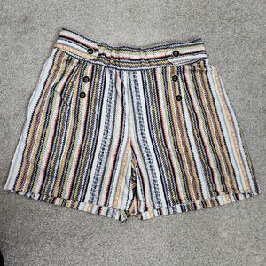 Robert Louis Multi-Color Striped Shorts